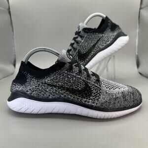 Nike Free RN Flyknit Shoes Women's Size 10 Running 942839-101 Sneakers